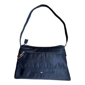 Tommy Hilfiger black nylon mini purse